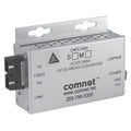 ComNet CNFE1002MAC1B-M Small Media Converter, B, ST Connector, AC/DC Power, Multimode, Fiber, 100Mbps
