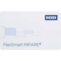 HID 1430NGGNN FlexSmart 1430 MIFARE PVC 1K Printable Smart Card, Non-Programmed, Glossy Front and Back, No Numbers