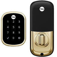 Yale Locks YRD156-ZW2-605 Yale YRD156-ZW2-605 Touchscreen Deadbolt with Integrated ZWave Plus