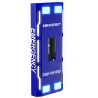 Pedestal Pro 156STA-DOOR-02-ALU BLH Lite Wall Station - DoorBird D2101V (Flush)