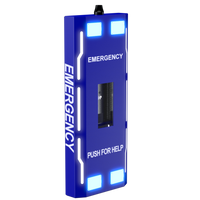 Pedestal Pro 156STA-DOOR-04-ALU BLH Max Wall Station - DoorBird D2101V (Flush)
