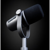 Shure MV7 Podcast Microphone (Silver)