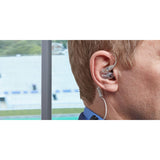 Shure SE215-CL-Right Side Earphone Kit with Coiled IFB Earphone Cable (Clear)
