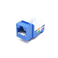 Dynacom 10606K-BL CAT6 Data KwikJack, Blue