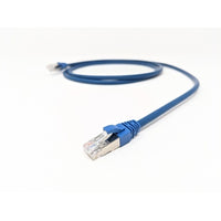 Dynacom 600AS03-GY CAT6a Patch Cable, Shielded, 3', Gray