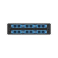 Dynacom 920A-SC-12 Fiber Optic Panel, 12-Fiber, Silver