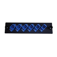 Dynacom 920A-SC-6 6 Fiber Adapter Plate, 6', Blue