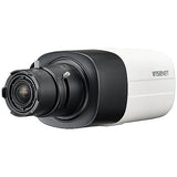 Hanwha SCB-6005 HD+ Series 2MP Analog Box Camera, Lens Not Included, Black and Ivory