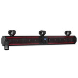37' Marine Amplified Soundbar with Bluetooth USB & RGB Lighting 10 Speakers 1200 Watts - front view | Silarius