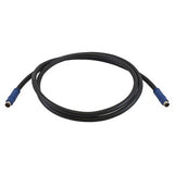 Hubbell VGA6P35BK 8-Pin Patch Cord, Plenum, AV, 35', Black
