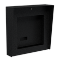 PEDESTAL PRO 2020HOU-BUT-01-CRS 20"x20" Mild Steel Housing, ButterflyMX 12" Recessed Video Intercom