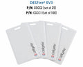 CellGate CGCC1 DESFire EV3 Clamshell Access Card, Encrypted 13.56MHz, 100-Pack