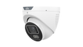 Uniview IPC3614SB-ADF28KMC-I1-BK 4MP WDR Dual-Light Alarm Eyeball Camera, Two-Way Audio, Black