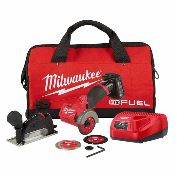 MILWAUKEE 2522-21XC M12 FUEL™ 3 in. Compact Cut Off Tool Kit