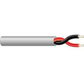 West Penn 221WH1000 22/2 Unshielded CMR Audio Control Cable, White