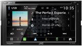 JVC KW-V960BW 6.8" DVD/CD Multimedia Receiver with Wireless Apple CarPlay & Android Auto