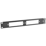 Hubbell OFPNL1U2SP Fiber Rack Mount Panel, 1-Rack Unit, 2 FSP Slots, FSP Flat Panel, Unloaded