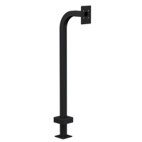 Pedestal Pro 22PE1-DORK-01-CRS 48" Steel Gooseneck Pedestal - Doorking 1402
