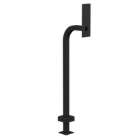 Pedestal Pro 22PE1-SWIF-01-CRS 48" Steel Gooseneck Pedestal - Swiftlane Swiftreader X