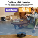 Roborock Q7 M5+ Robot Vacuum and Mop with Auto- Empty Dock (Upgraded from Q7 Max+) - detail view | Silarius