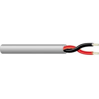 West Penn 25226BGY1000 14/2 Stranded Unshielded Audio Cable, CMP, 1000' (304.8m) Reel, Gray