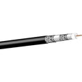 West Penn 25Q841IV1000 RG-6 BC Type CATV with Aluminum Foil +60% Aluminum Braid, 18/1 Solid BC Coaxial Cable, Plenum, RF 50 Ohm, 1000' (304.8m) Reel, White