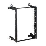 V-Line Wall Mount Rack, 12" Depth, 16U, CRS, Black