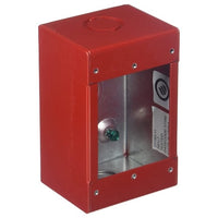 Edwards Signaling 27193-11 Fire Alarm Surface Mount Box, Red