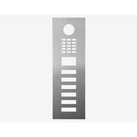 DoorBird D2106V Front Panel, Nut Brown (RAL 8011)