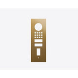 DoorBird D1101FV Fingerprint Flush-Mount Front Panel, Brass Gold (D1101FV)