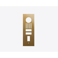 DoorBird D1101FV Fingerprint Flush-Mount Front Panel, Brass Gold (D1101FV)