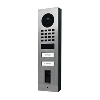 DoorBird D1102FV Fingerprint Surface-Mount IP Intercom, Stainless Steel V2A