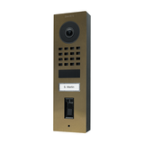 DoorBird D1101FV Fingerprint 50 Surface-Mount IP Video Intercom, Antique Pink (RAL3014)