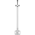 Hanwha SBP-917PVMW1 Telescopic Pendant Mount for PVM Monitor, Uni-Strut, 9.5'-17' Drop Length, White