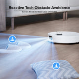 Roborock Q10 X5+ Robot Vacuum and Mop with Auto-Empty Dock - detail view | Silarius