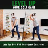 DriVR - VR Golf Club Handle Accessory - Compatible with Meta Quest , Quest 2, and Rift S - For GOLF+ - side view | Silarius