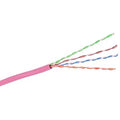 Hubbell HC6RREPK CAT6 Link Plenum Reelex Cable, Pink