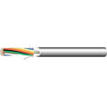 West Penn 3241 1000' Stranded Shielded FPLP Cable, PVC Jacket, 22/4, BC, Gray