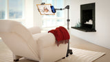 LEVO G2 V16 Rolling Tablet Stand Cart - WITH PHONE MOUNT - detail view | Silarius