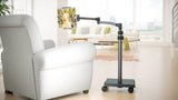LEVO G2 Deluxe Tablet Floor Stand - Adjustable Height 30'-56', 5-Axis Arm, Universal Fit for iPad... - detail view | Silarius