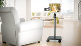 LEVO G2 Deluxe Tablet Floor Stand - Adjustable Height 30'-56', 5-Axis Arm, Universal Fit for iPad... - detail view | Silarius