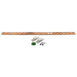 Hubbell HBBBHR191KT RGB Busbar, 1.25x19, 10D