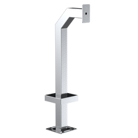Pedestal Pro 33PE1-AXIS-01-304 42" Stainless Gooseneck Pedestal - Axis A4020-E