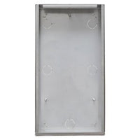 Comelit 3462/6 Wall Housing for Wall-Mounted Entrance Panels 3ONE6 Analog, Touch and Sense, Stainless Steel