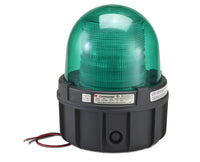 Federal Signal 371DST-012-024G 371DST Commander Double Strobe Hazardous Location Light, 1" NPT Pipe / Surface Mount, Green Lens, Black