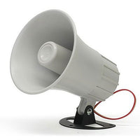 DSC SD-20W Siren, 6-12VDC, 700mA, 110dB Sound Pressure Level, 5.25" x 5.75" L, ABS Plastic, 20W