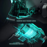 MODDEDZONE BLUE FIRE XBOX ELITE SERIES 2 CUSTOM MODDED CONTROLLER