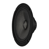 8” Slim Motorcycle & Motorsports Loudspeaker With Neodymium Magnet and Water Resistant Carbon Fiber Cone | 200W RMS 4-Ohm