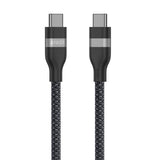 Anker USB-C to USB-C Cable (3 ft / 6 ft, 240W, Upcycled-Braided) - detail view | Silarius