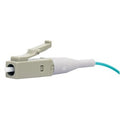 Hubbell FCLCSM Adhesive Connector, LC, Singlemode, 6-Pack, White